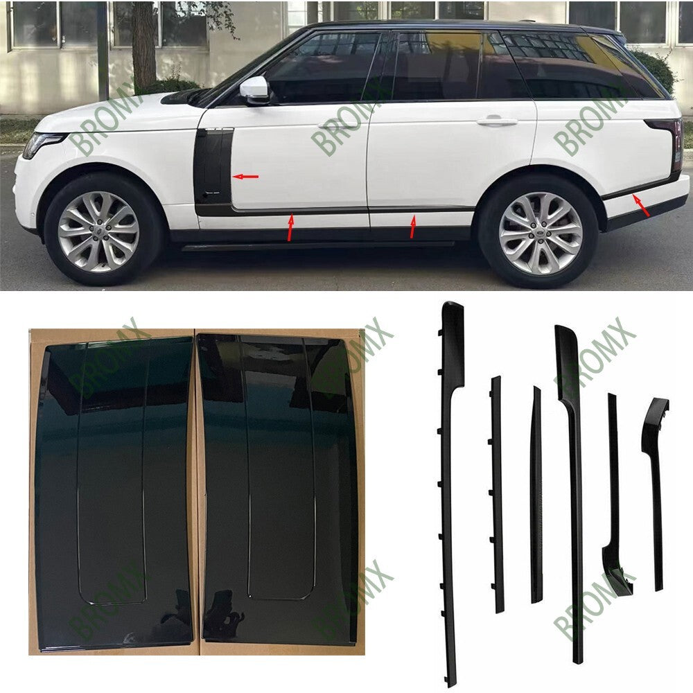 2025 New Style Side Body Fender Vent Trim Strip Kit for Range Rover L405 2013-22