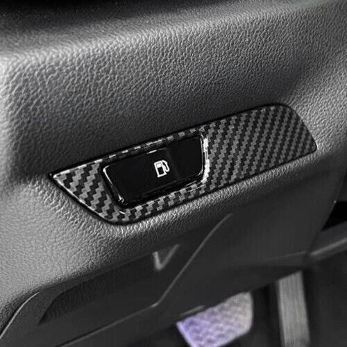 Carbon Fiber Headlight Switch Button Cover Trim for Lexus NX250 350 450h 2022-24
