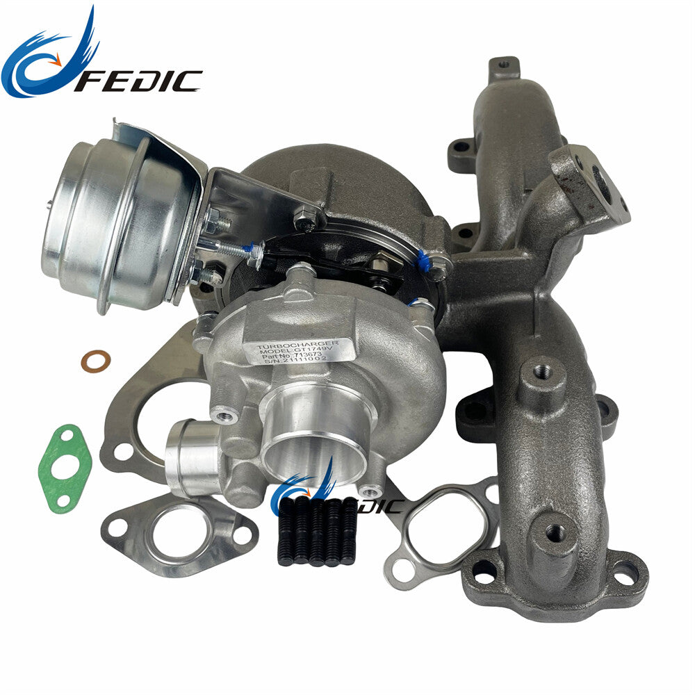 713673 Turbine for Audi A3 for Ford Galaxy for Seat Alhambra for Skoda Octavia for VW for Bora
