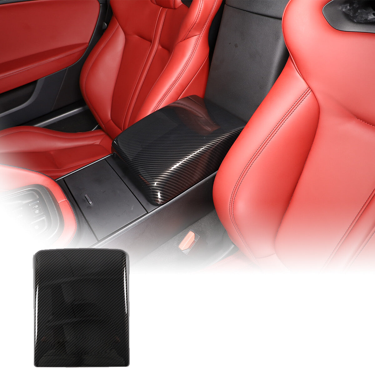 2-Piece Carbon Fiber A-Pillar Triangle Cover Trim for Nissan GTR R35 2008-2016