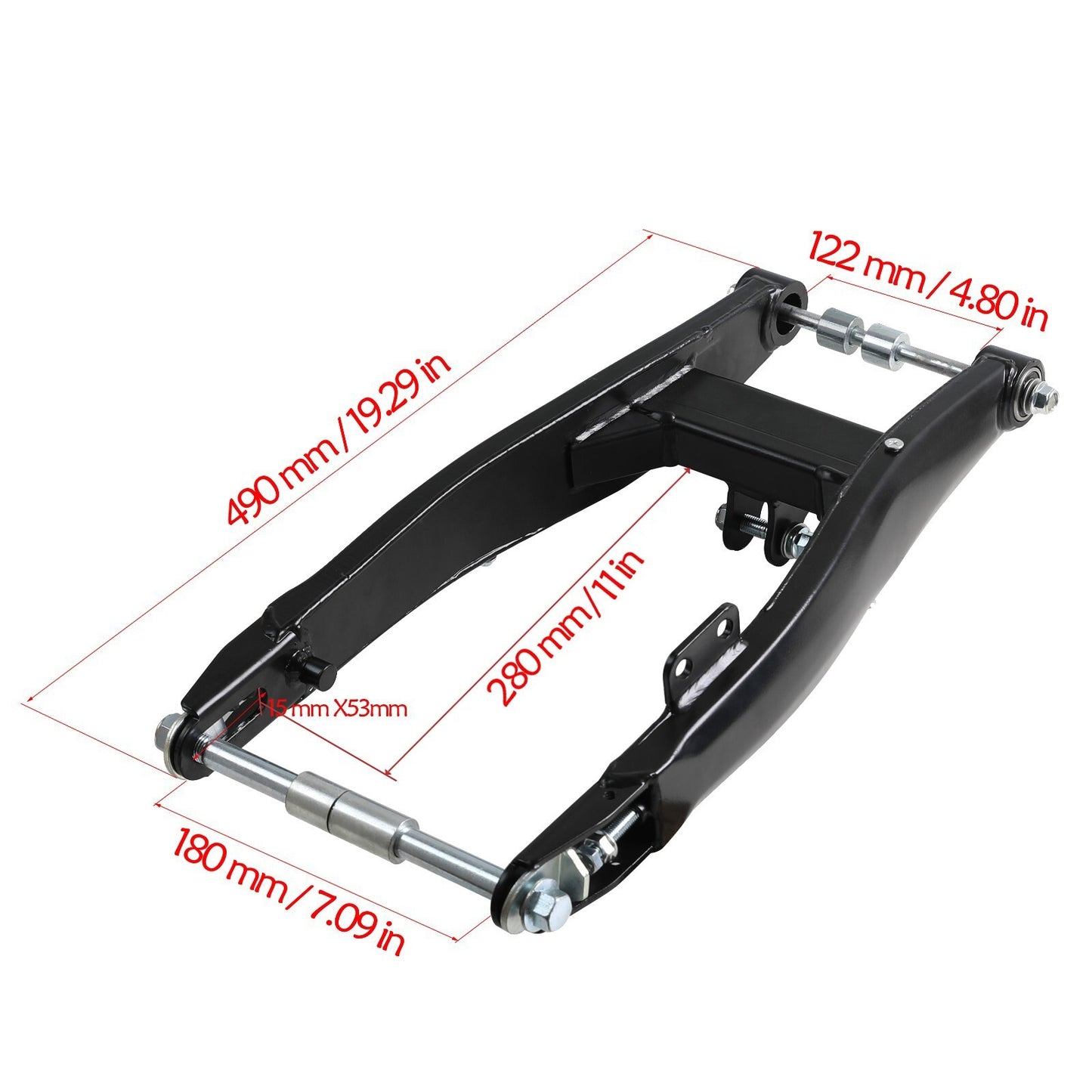 Rear swingarm suspension kit Fo 12/14 wheel well bike cooler 110 125CC