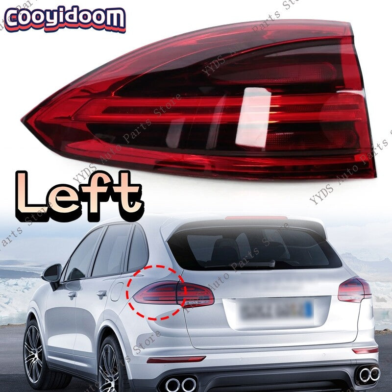 Left Taillamp for Porsche for Cayenne 2015-2017 Rear Bumper LED Tail Light Assembly