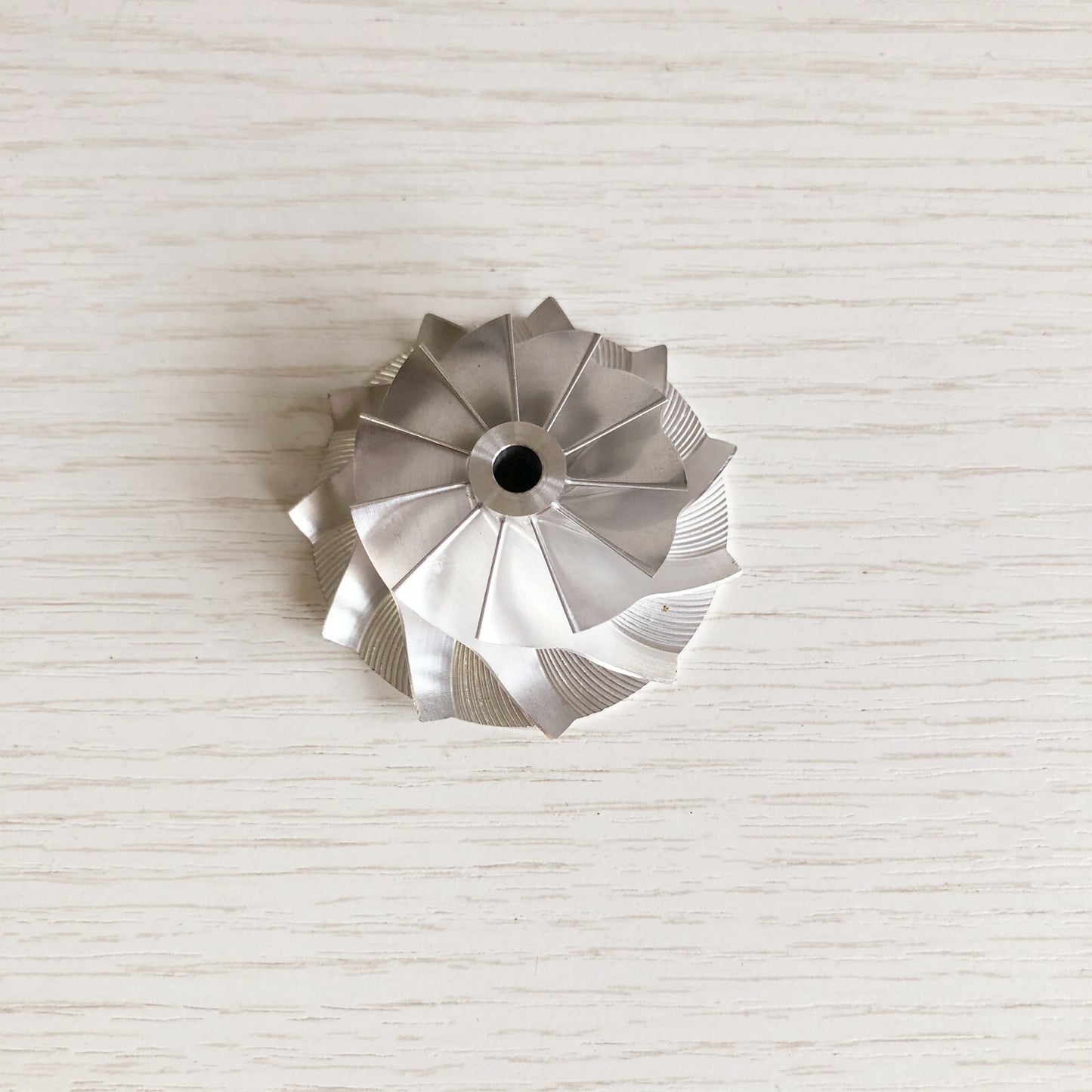 TD04 34.82/49.00 mm 11+0 Blade High-Performance Turbine Billet Compressor Wheel