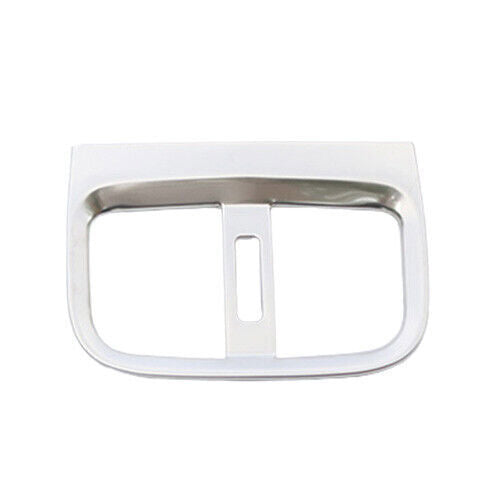 Rear Air Outlet Vent Frame Cover Trim for Kia K3 Forte 2019-2022 Silver Titanium