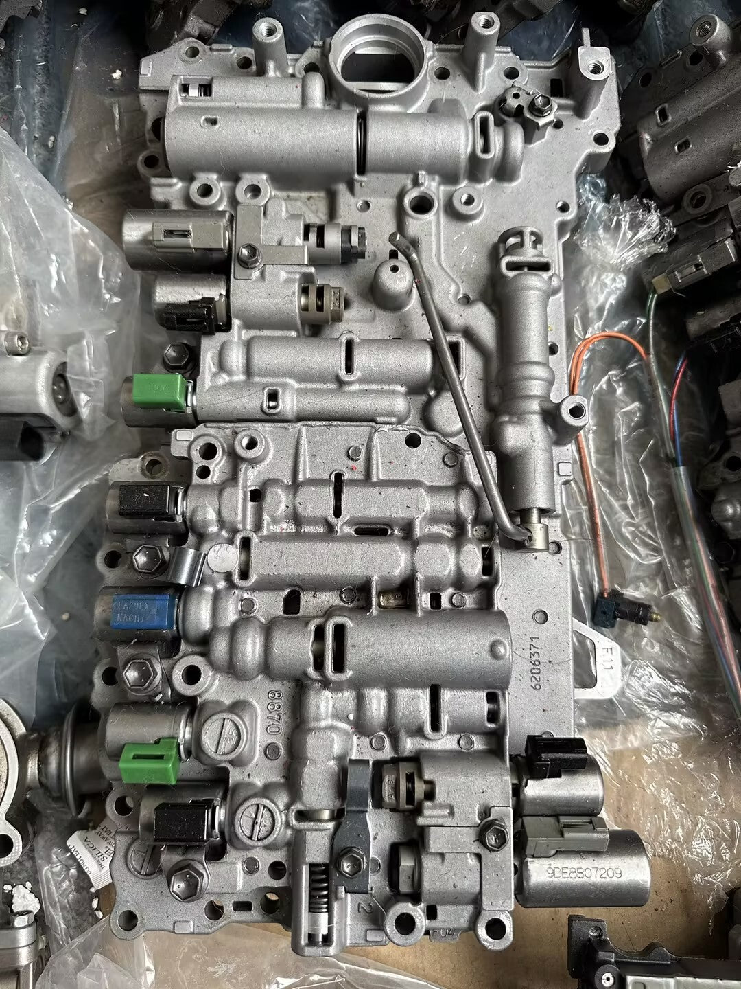 Transmissions Valve body W/9 Solenoids Casting for Lexus IS350 GX460 A760 A760E