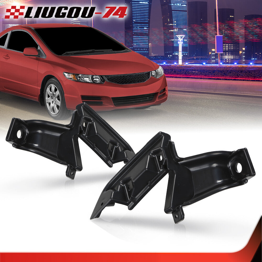 Suitable for 09-11 for Honda for Civic Coupe front grille mounting bracket support LH right-hand grip kit
