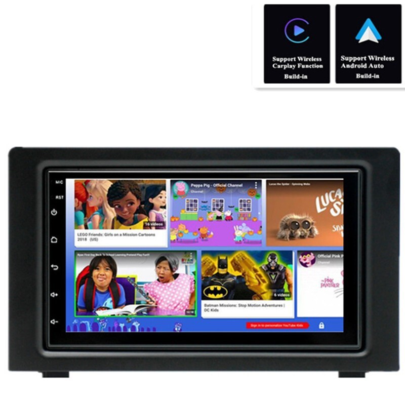For Apple Carplay Touch Screen Car Stereo Radio Fit for Saab 9-3 93 2007-2011