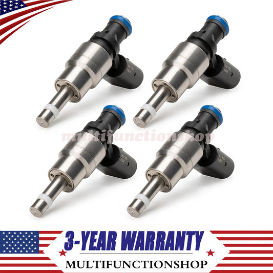 4PCS Fuel Injector for Jetta 2008-2010 for Audi for A4 2009-2011 06F906036A 06A906036D