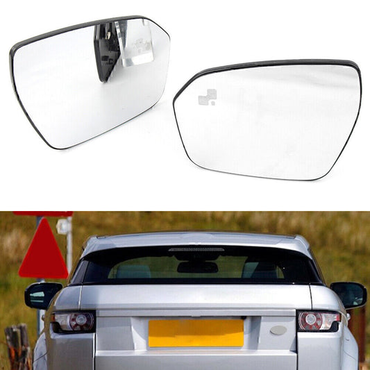 2x Rear View Mirror w/ Bilnd Spot Fit for Land Rover for Range Rover Evoque L538 2012-15