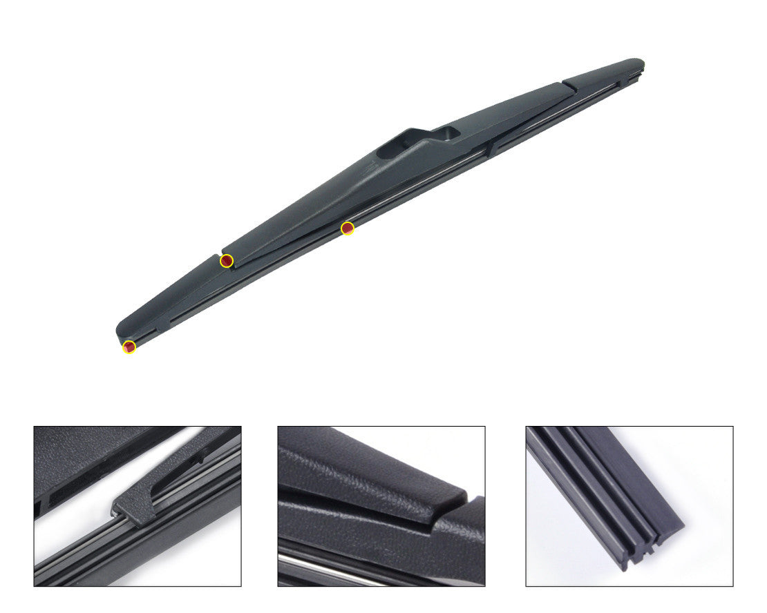 NEW 12 Rear Rain Window Windshield Wiper Blade Fit for Ford Fiesta 08+ Focus 12