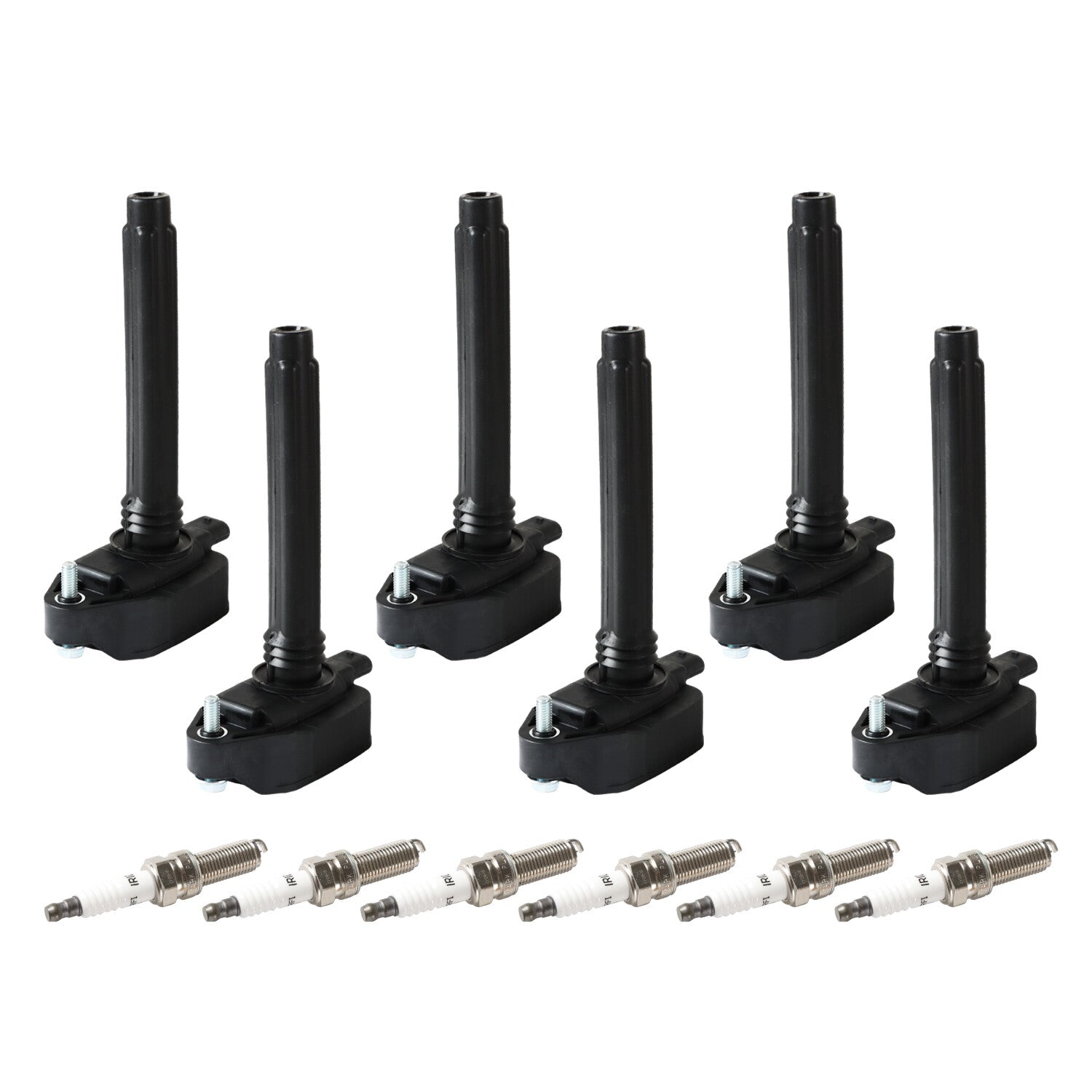 6x Ignition Coils  6x Iridium Spark Plugs for Chrysler for Pacifica for Jeep UF807