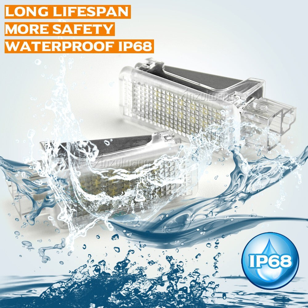 LED Interior License Plate Lamp for Audi A1 A3 A4 S3 S4 S5 S6 B5 for Volkswagen for Seat