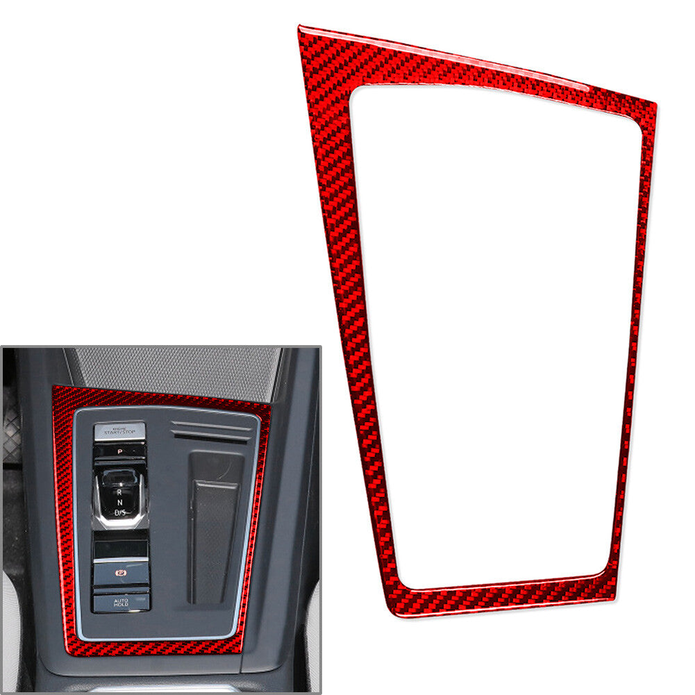 Schaltung Panel Rahmen Abdeckung Trim Fur for Volkswagen for Golf 8 MK8 2021-23 Rot 22