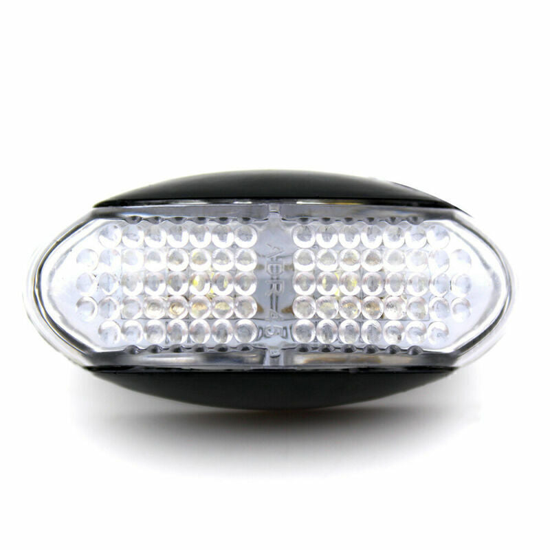 10x Amber 4 LED Side Clearance Marker Light Car Truck Tail Trailer Lamp 12V-24V