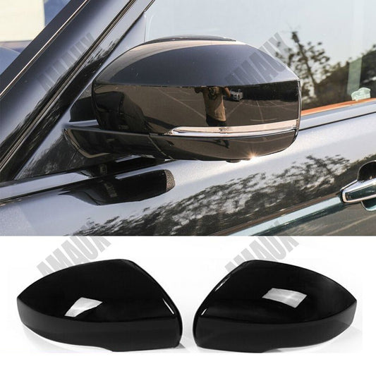 Replacement Rearview Mirror Cover Caps Fit for Range Rover L405 2013-2022 Black