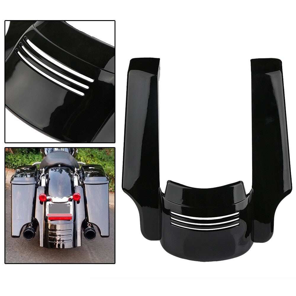 Rear 5-inch fender extended stretch filler suitable for Harley Touring Electra Road