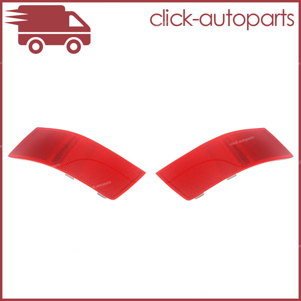 Pair For 10-15 for Benz GLK-Class Rear RightLeft Side Bumper Cover Reflector