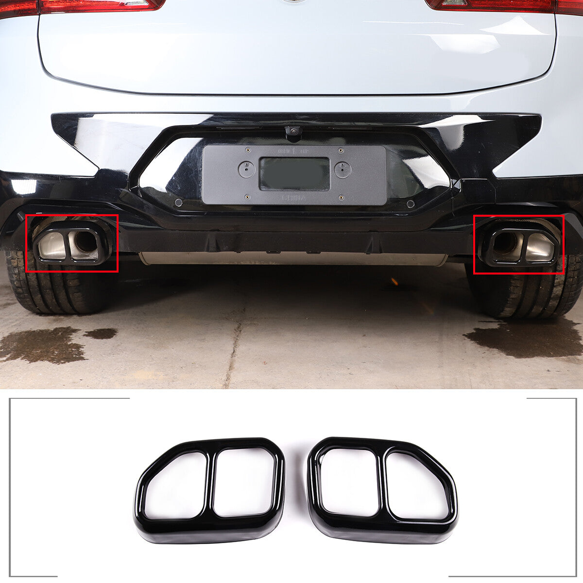 Oak exterior rear air vent trim panel cover trim for Ford Maverick 2022 - 23