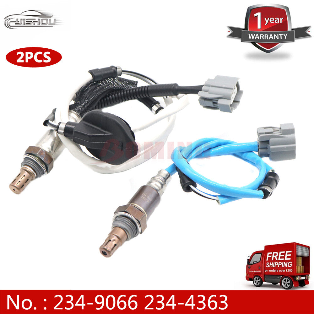 2pcs Up Downstream Oxygen O2 Sensor 04-08 for Acura TSX 2.4L 234-9066 234-4363