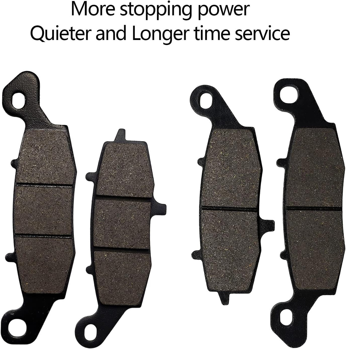 Front and Rear Brake Pads for Suzuki DL1000 1000 V-Strom 2002-2010 SV650 SV 650