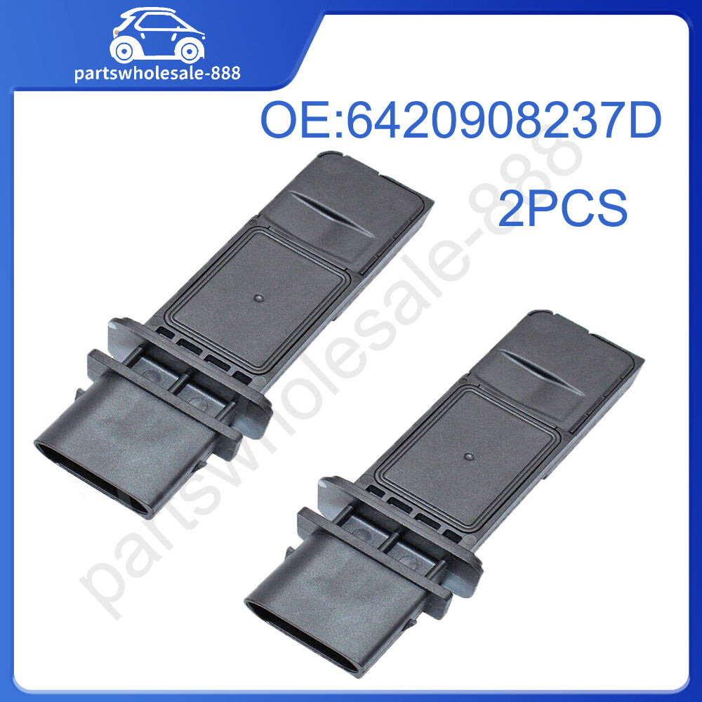 2PCS Mass Air Flow Sensor for Benz E320 E350 GL320 ML350 R350 0281002695
