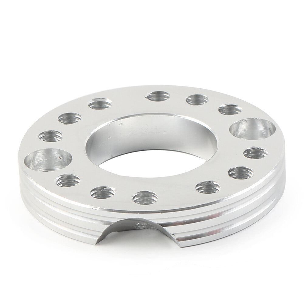 28mm Vergaser Ansaugstutzen Spinner Platte Adadpter f¨¹r Pit Dirt Bike Silber