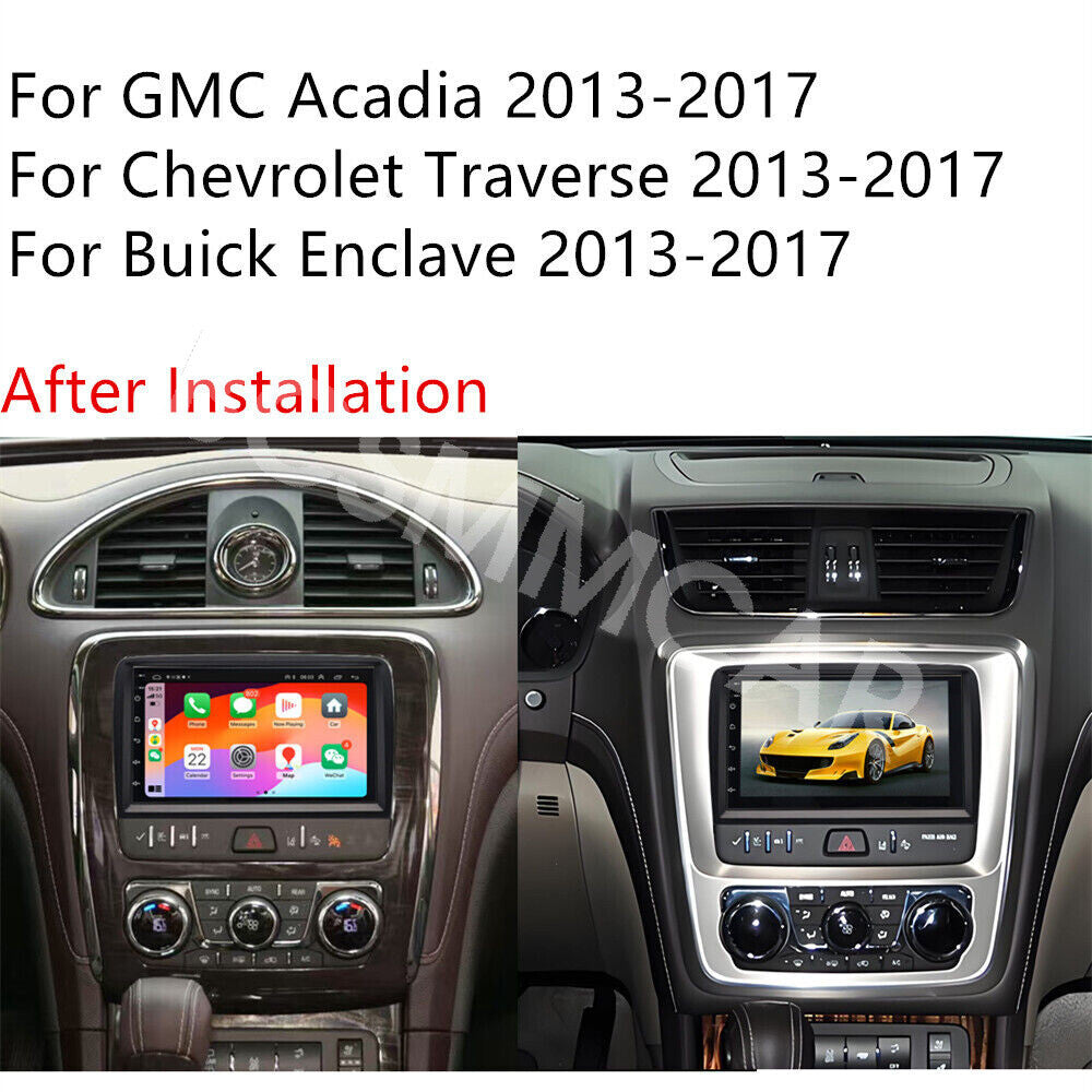 Fit for Chevrolet Traverse 2013-2017 For Carplay Car Stereo Radio GPS MP5 Player