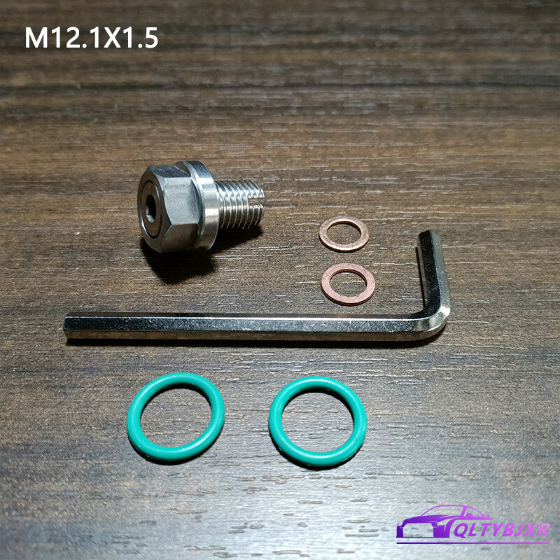 Oil Drain Plug M12.1X1.5 Self Tapping Oil Pan Thread Repair Kit with O-Ring
