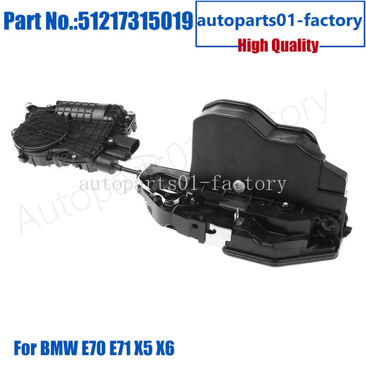 51217315019 Front Left Soft Close Door Lock Latch Actuator for BMW E70 E71 X5 X6
