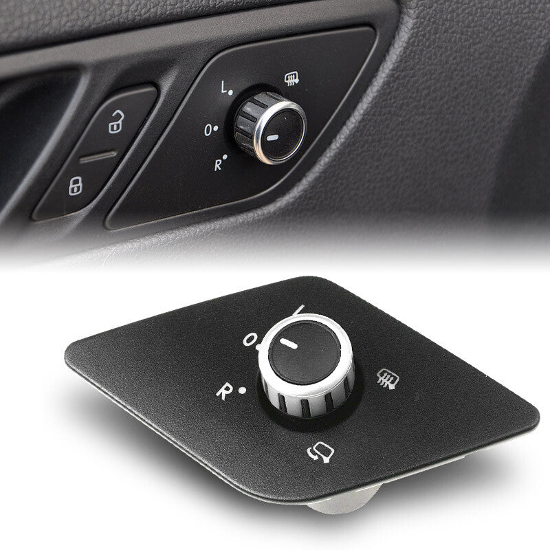 Side Mirror Switch Knob w/ Heat for VW for Jetta MK6 5C7 959 565C 6Pin 2011-2014
