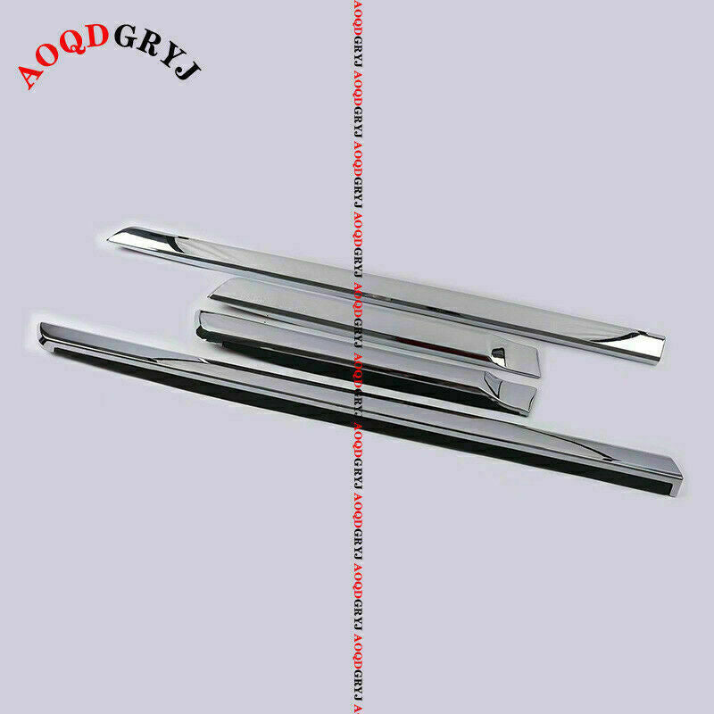 4X Chrome Door Body Molding Covers Trim for Toyota for Land Cruiser LC200 2008-2020