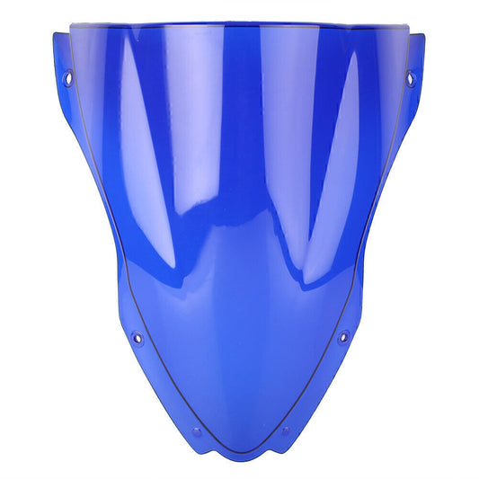 Front Racing Windschild f¨¹r for Kawasaki ZX 10R 2016 2017 2018 Blau ABS Motor