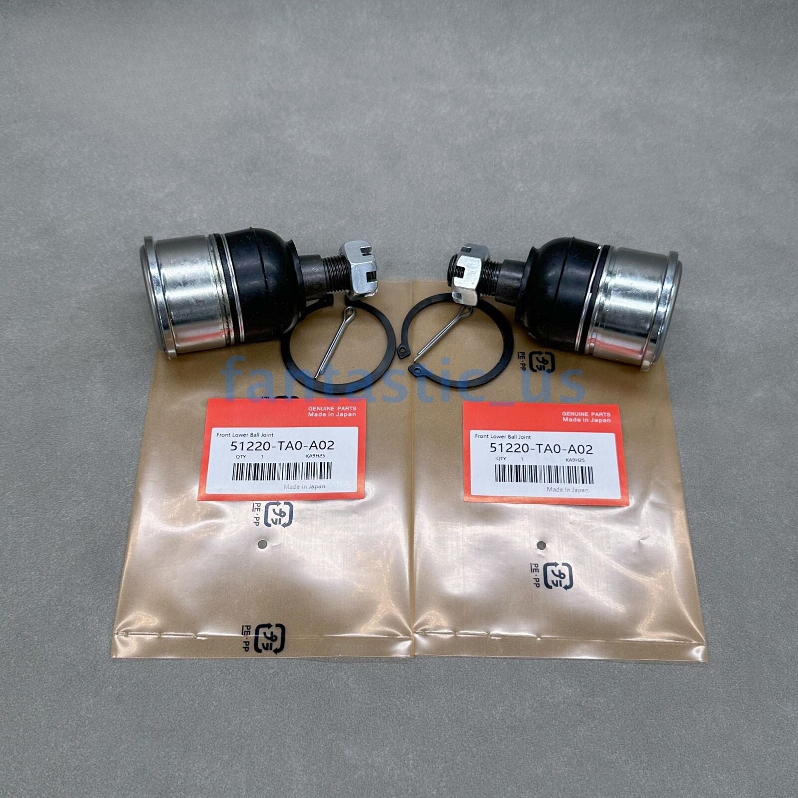 Two new front ball joints for Honda for Acura 51220-TA0-A02