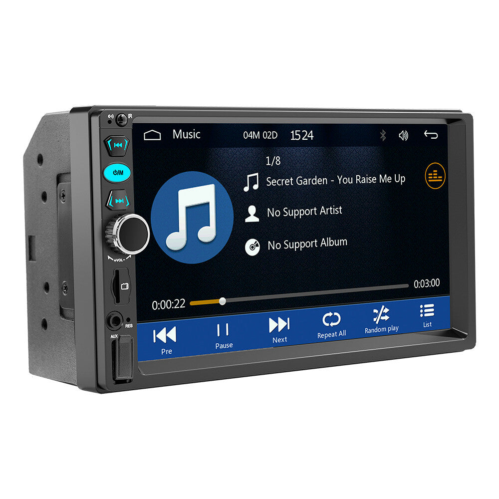 7 inch Wired Carplay Mirror Link Steering Wheel Controls HD MP5 BT FM Player