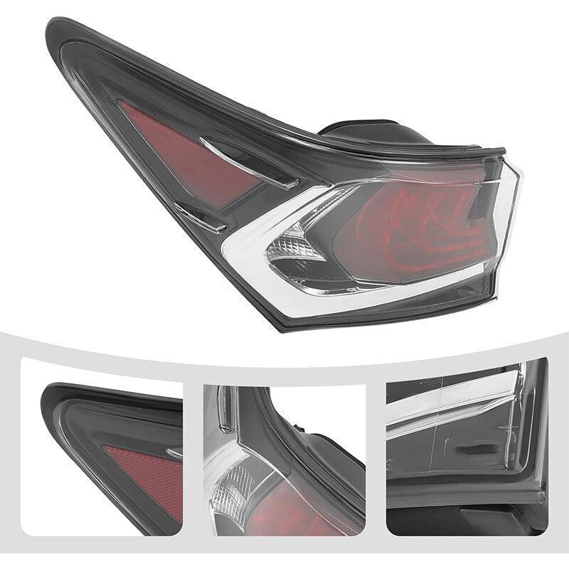 Left drive side exterior taillight and rear brake light applicable to 2016-20 for Lexus GS350 GS300