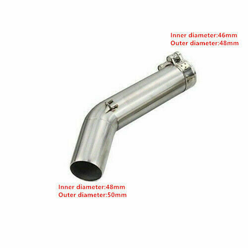 Motorcycle for Suzuki GSX-R 600 750 Exhaust Middle Link Pipe Connection Mid Pipe