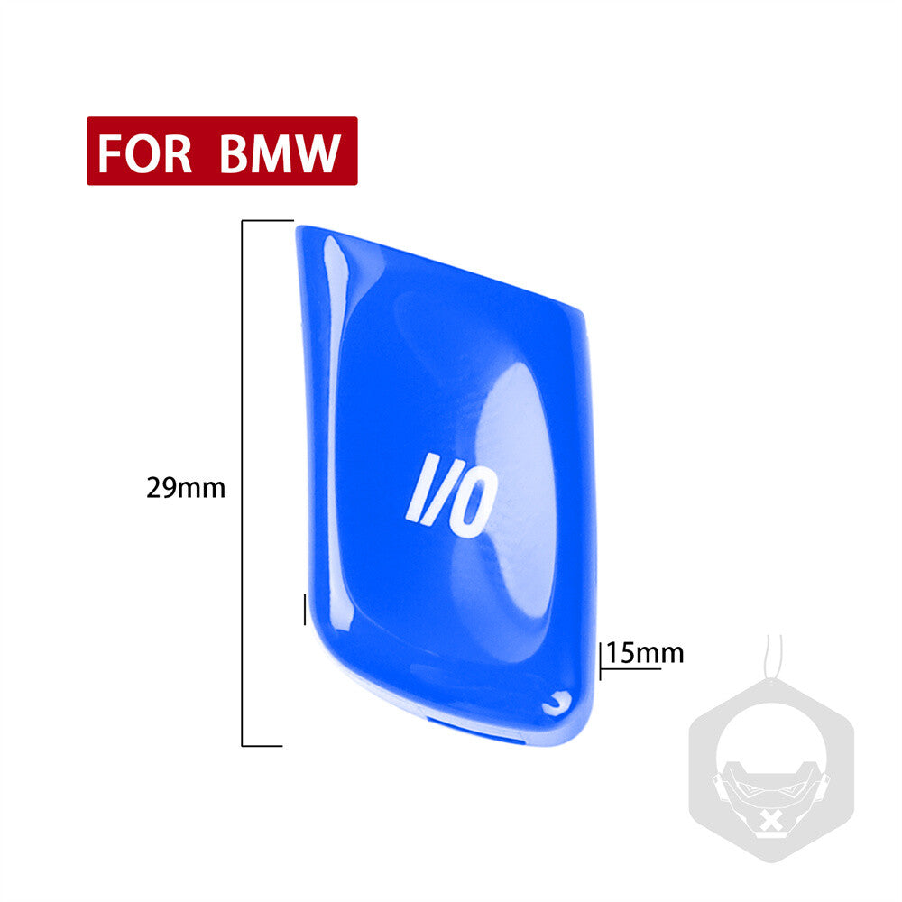 Blue Replacement Steering Wheel VO Button Trim for BMW 3 Series E46 M3 1998-2004
