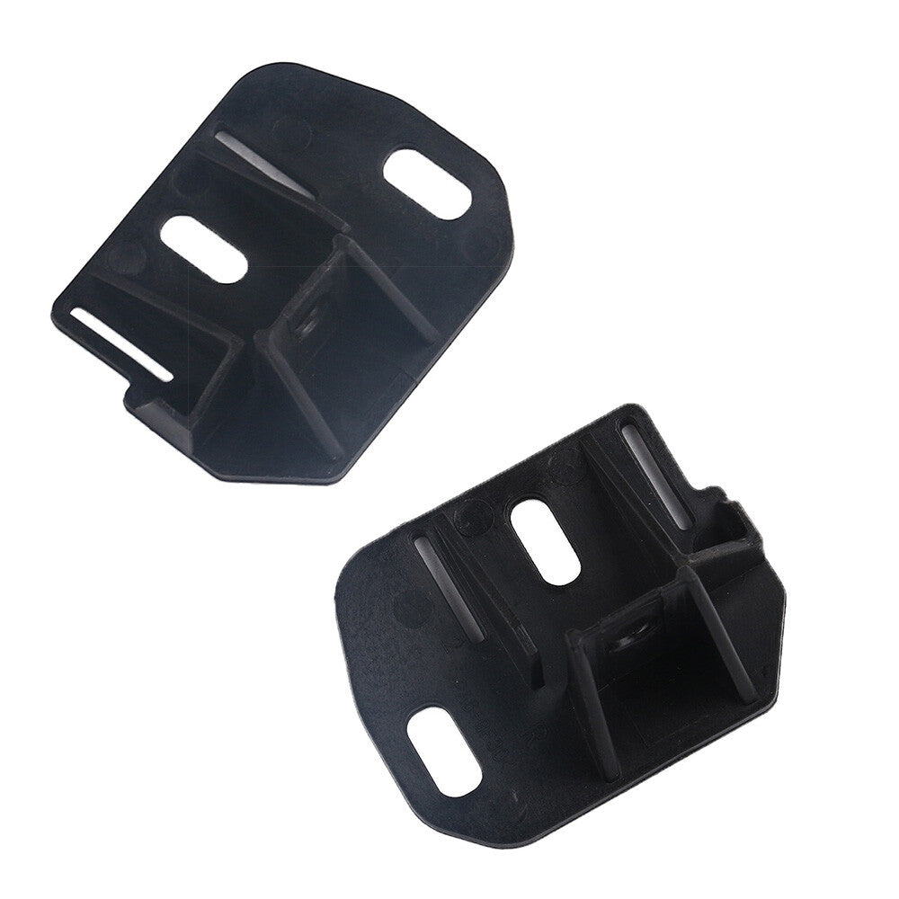 Pair Headlight Support Bracket for BMW E90 E91 328i 335i 330i Black Left + Right