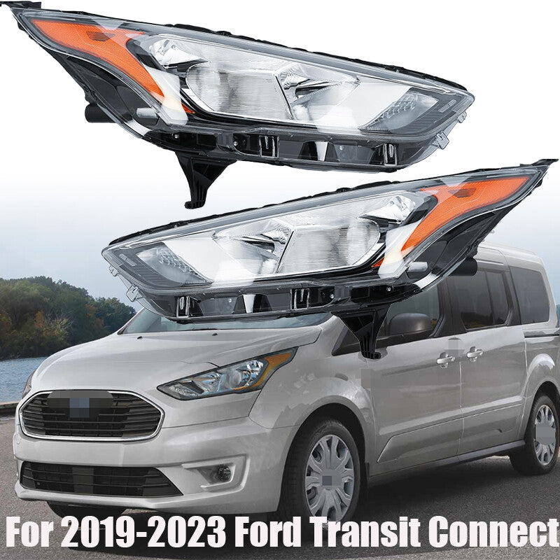 PassengerDriver LHRH Headlight Assembly For 2019-2023 for Ford Transit Connect
