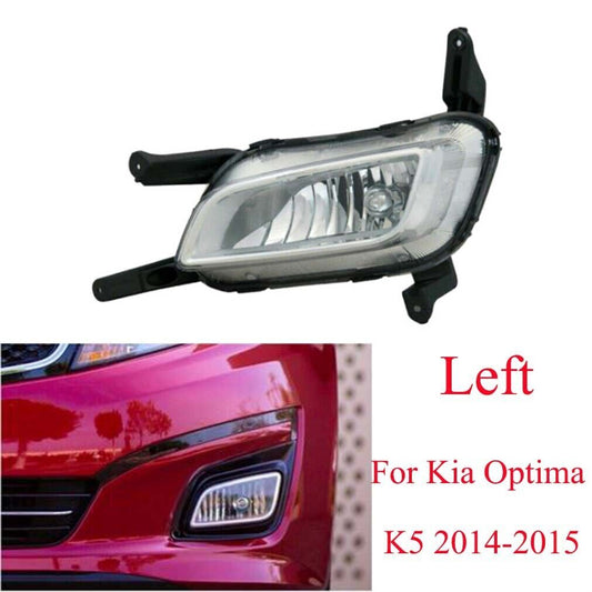 Fits for Kia Optima K5 2014-2015 Left Side Front Bumper Fog Light Driving Lamps