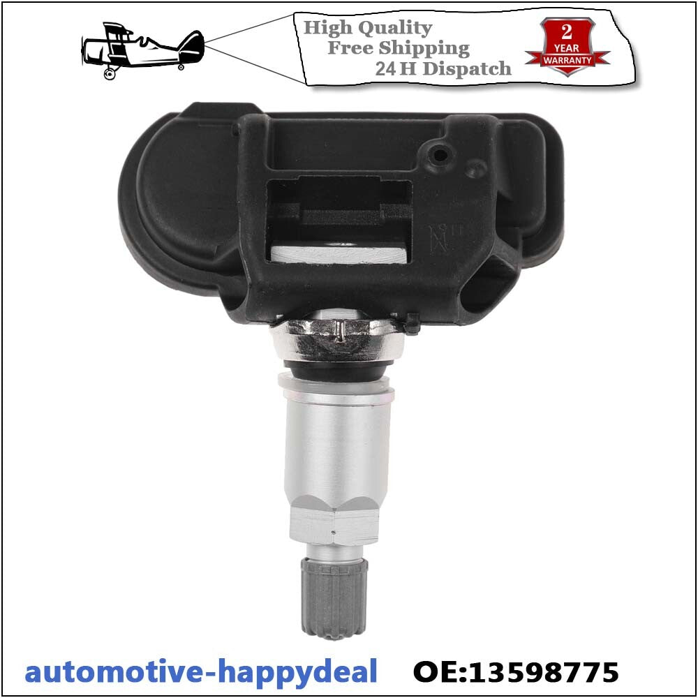 4X TPMS Tyre Pressure Sensor 13598775 for Vauxhall Astra J / Zafira C / Insignia