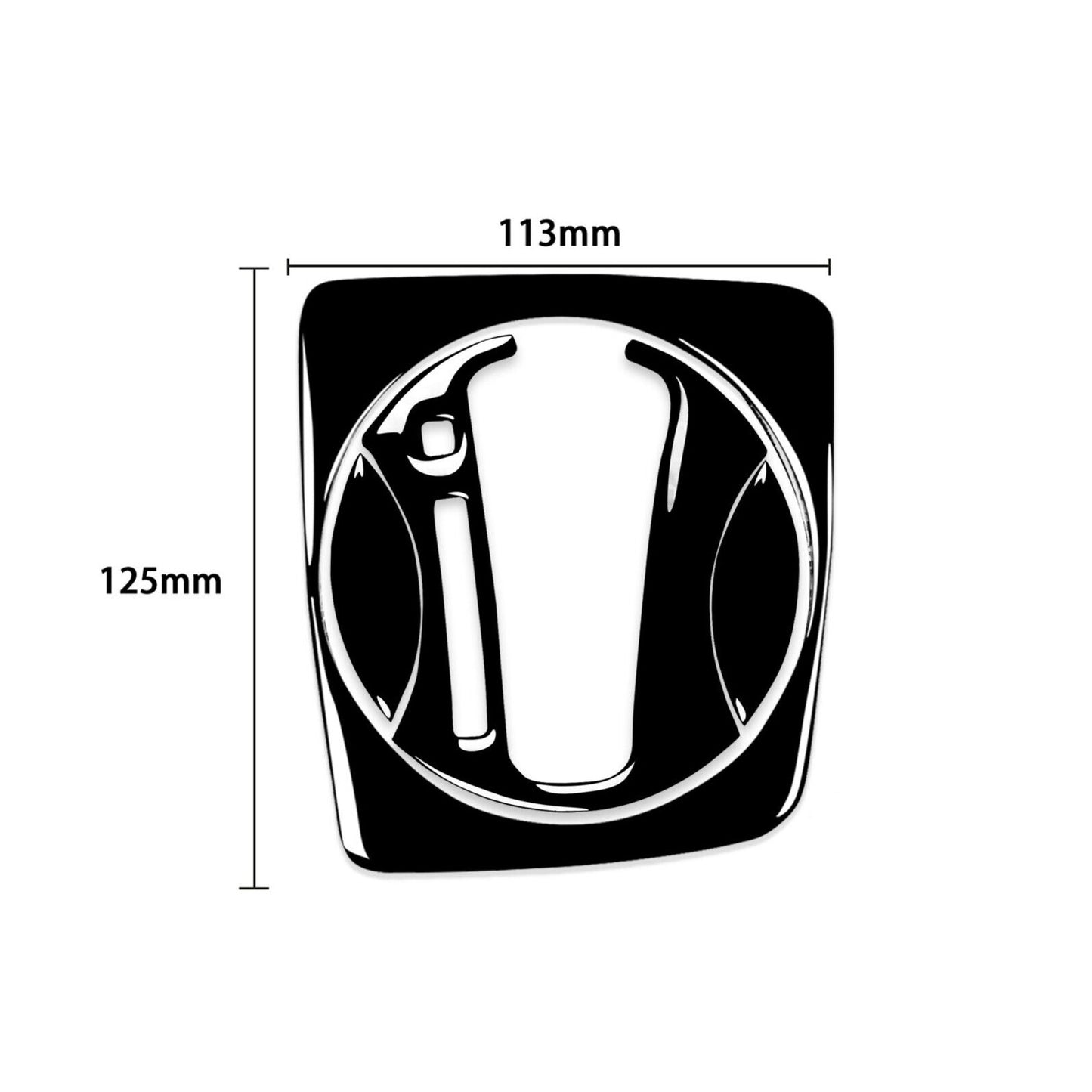 Piano Black Automatic Gear Shift Panel Cover Trim for Honda for Civic 8th 2006-2011