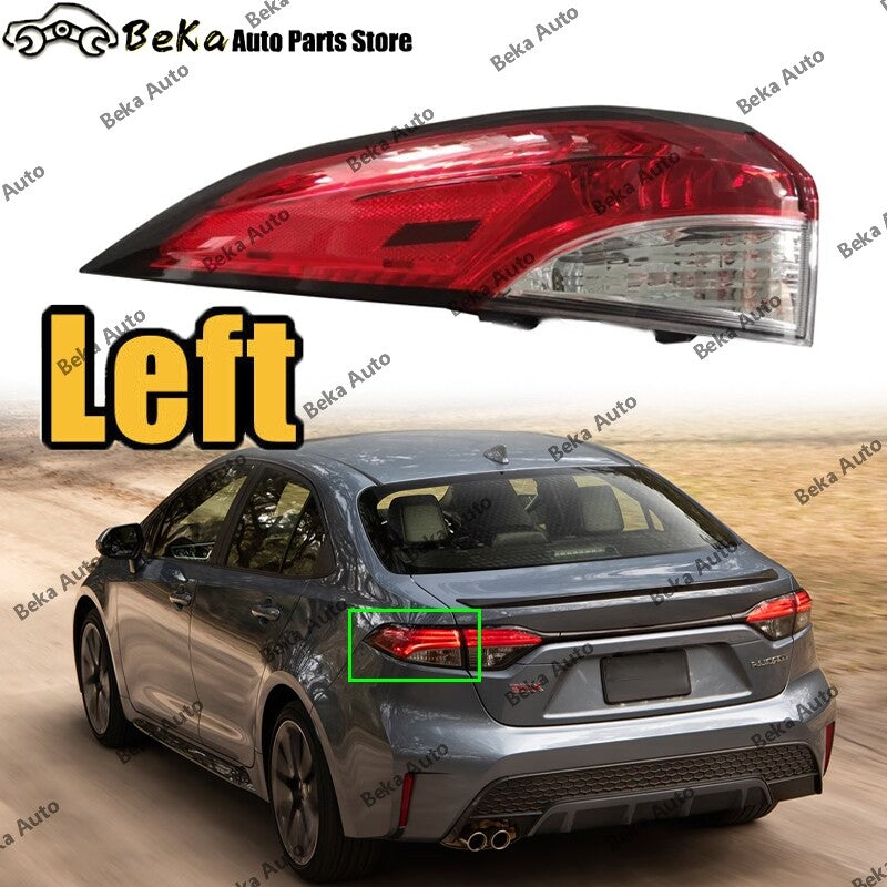 Left Driver Side Rear Outer Tail Light Brake Lamp for Toyota for Corolla 2020-2021