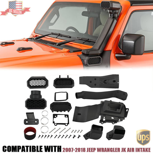 Fit For 2008-2018 for Jeep for Wrangler JL New Low High Mount Snorkel System Air Intake