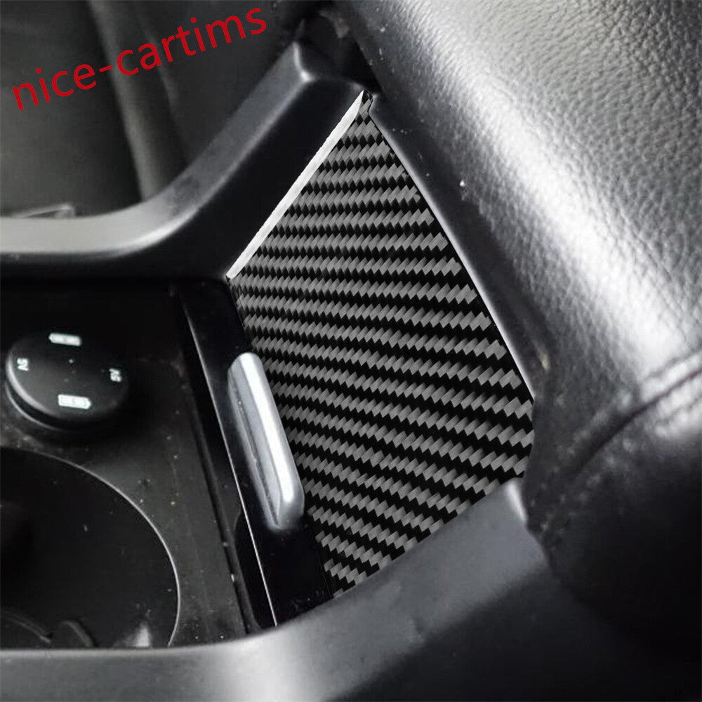 Console Storage Box Rear Trim for Land Rover Discovery Sport 2015-19Carbon Fiber