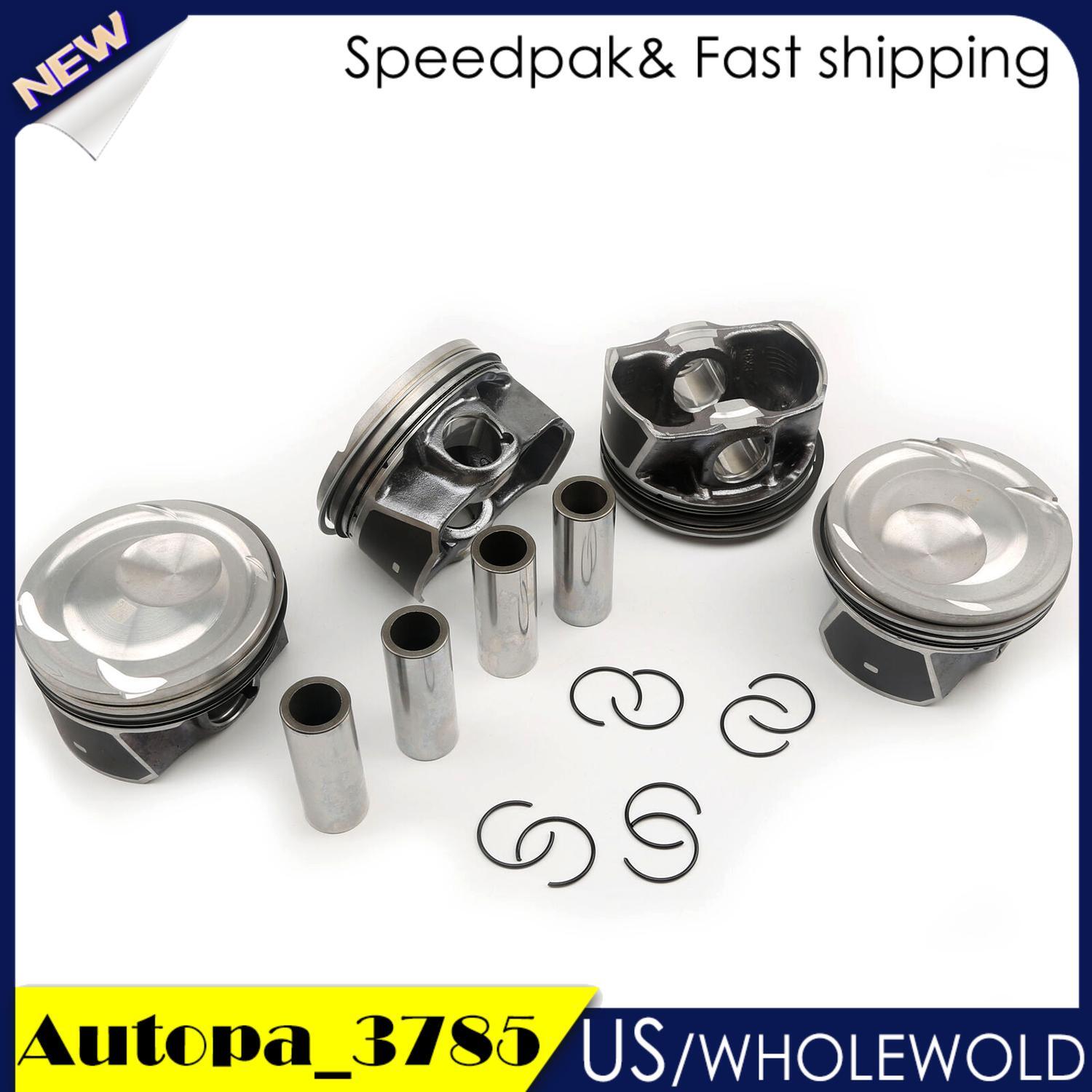 4x Piston  Rings kit For 15-19 for Ford Focus for Mustang for Lincoln MKC 2.3L EJ7Z6108E