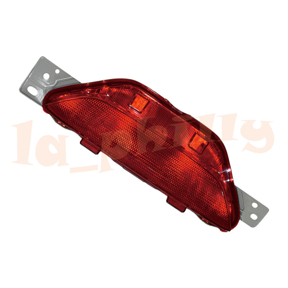 1Pcs for Toyota C-HR 2018-2019 Red Rear Bumper Center Fog Light Tail Lamp