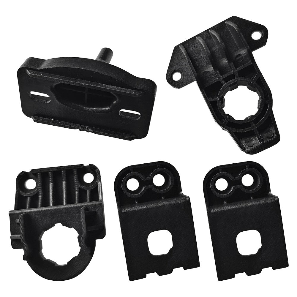 Front Headlight Bracket Repair Kit Black for X5 G05 2019-2022 X6 G06 2020-2022