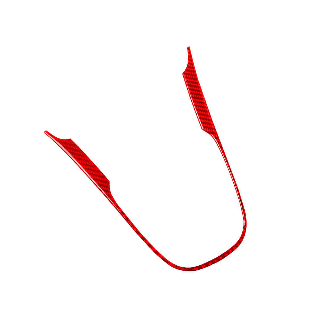 Red Carbon Fiber Transmission Surround Trim Cover for Chevrolet Sonic 2012-2016