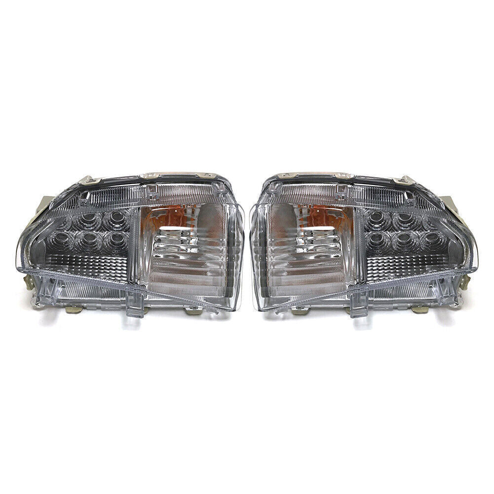LED Front Fog Lamp Light Left Right Set for Toyota Prius 2012 2013 2014 2015